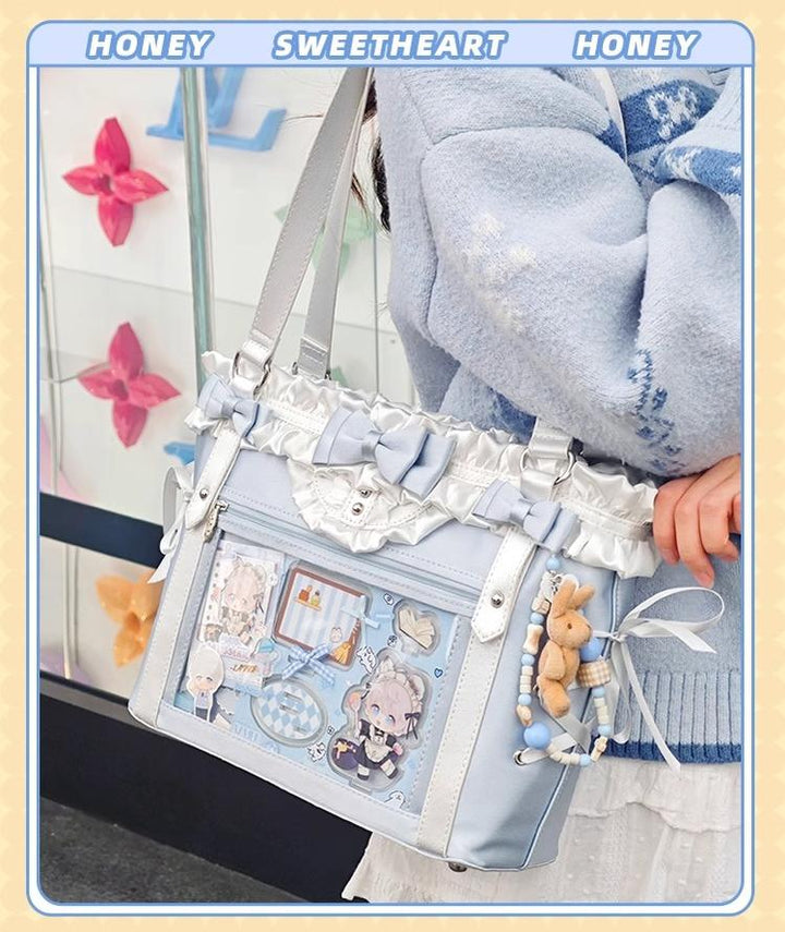 ACG Culture Satin Ita Bag Handle Bag, Removable Ribbon 43101:768412