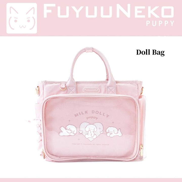 Lolita Fashion Ita Bag Large Capacity Doll Shoulder Bag 37644:609584