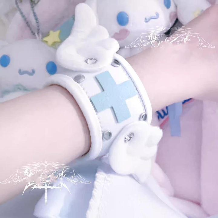 Tenshi Kaiwai Leather Bracelet Wristband 38292:583348
