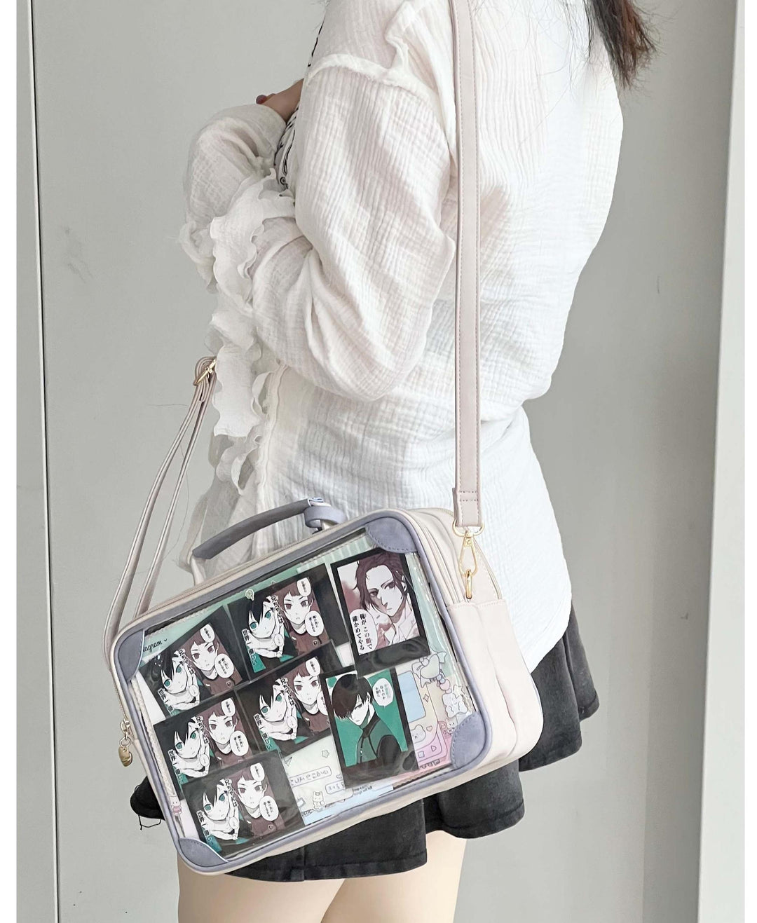 Kawaii Ita Bag Crossbody Shoulder Bag Vintage Square Bag 35278:491812