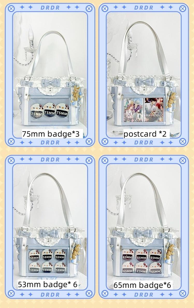 ACG Culture Satin Ita Bag Handle Bag, Removable Ribbon 43101:768463
