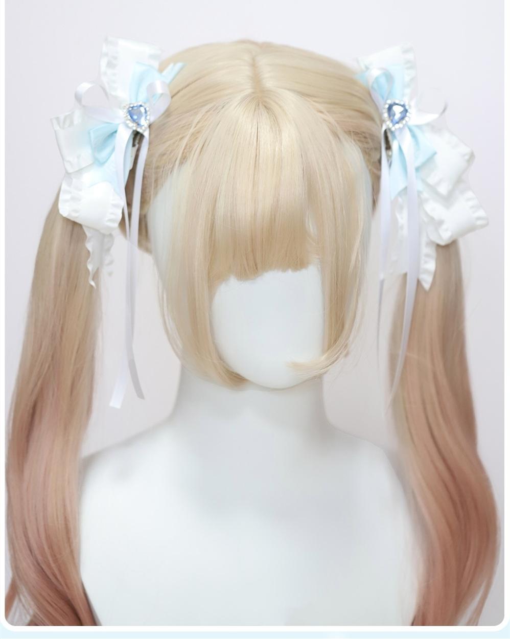 Jirai kei Hair Clip Fairy Butterfly Hair Accessory Ribbon Hairpin 35624:515540