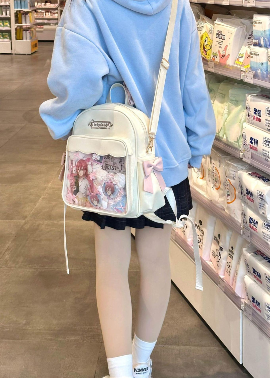 Kawaii Ita Bag Cute Large Capacity Backpack 33786:485722