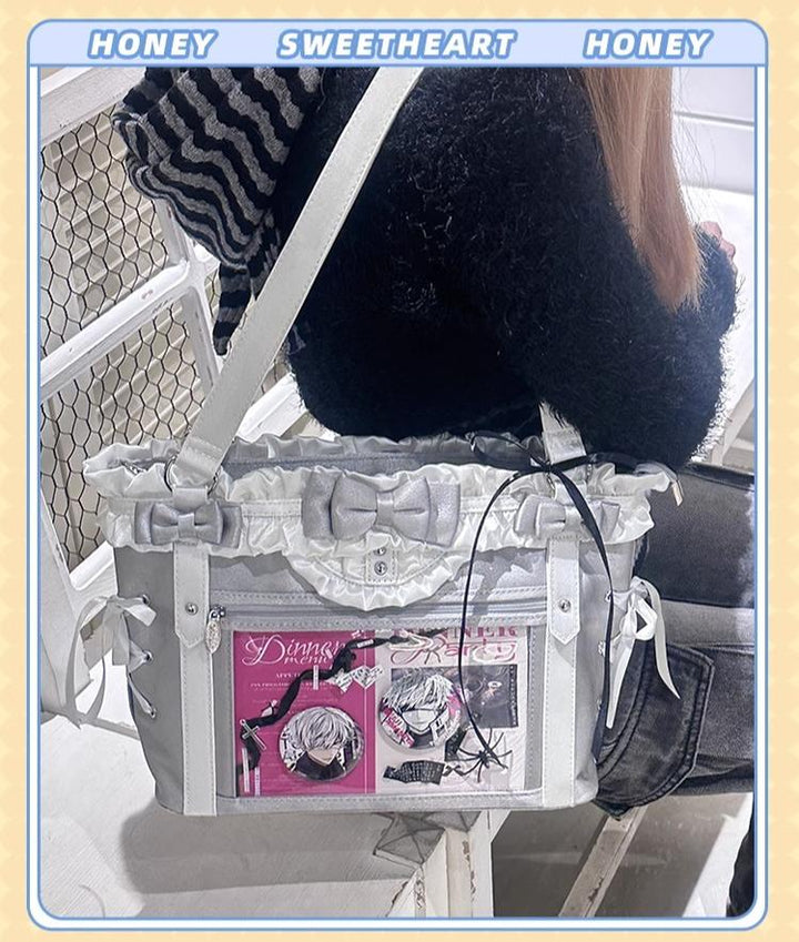 ACG Culture Satin Ita Bag Handle Bag, Removable Ribbon 43101:768402