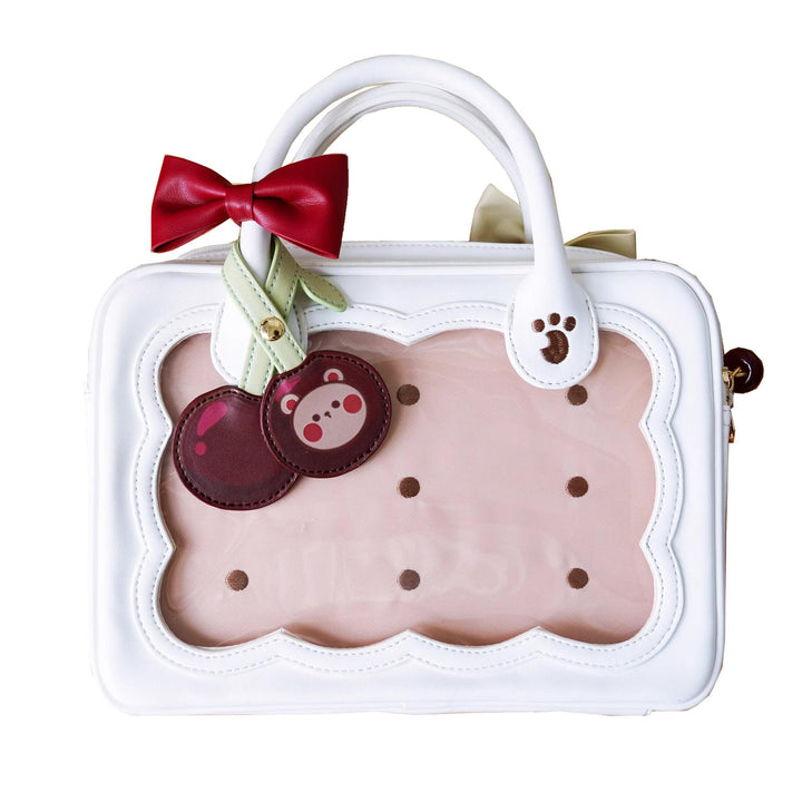 Kawaii Ita Bag Bow Bag Cherry Bear Cookie Crossbody Bag 21908:366948