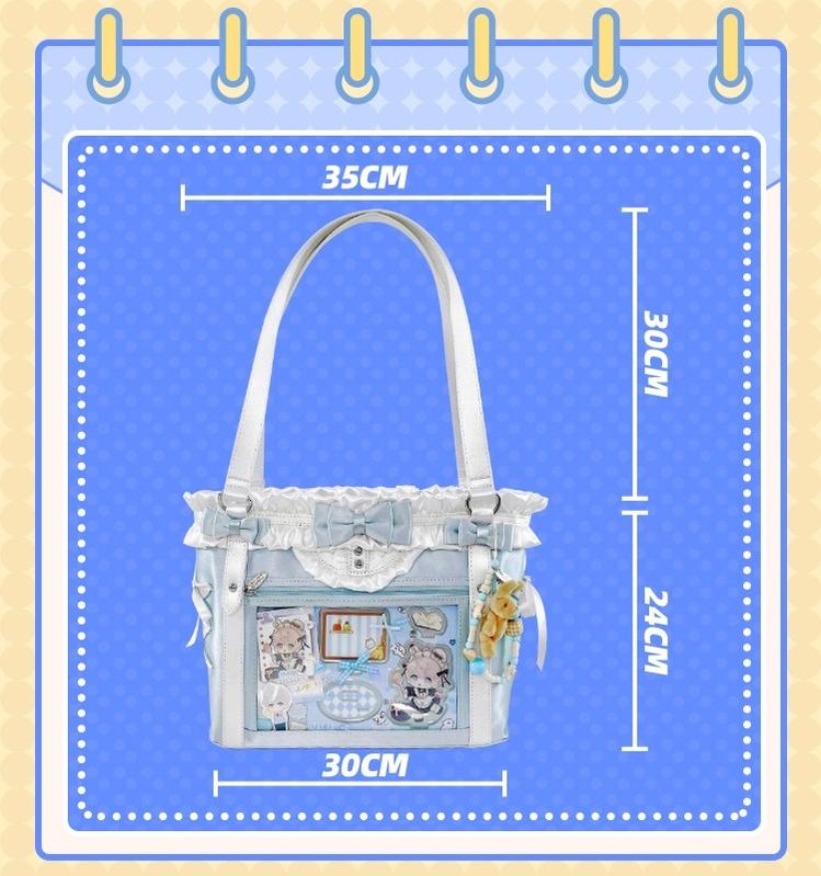 ACG Culture Satin Ita Bag Handle Bag, Removable Ribbon 43101:768465