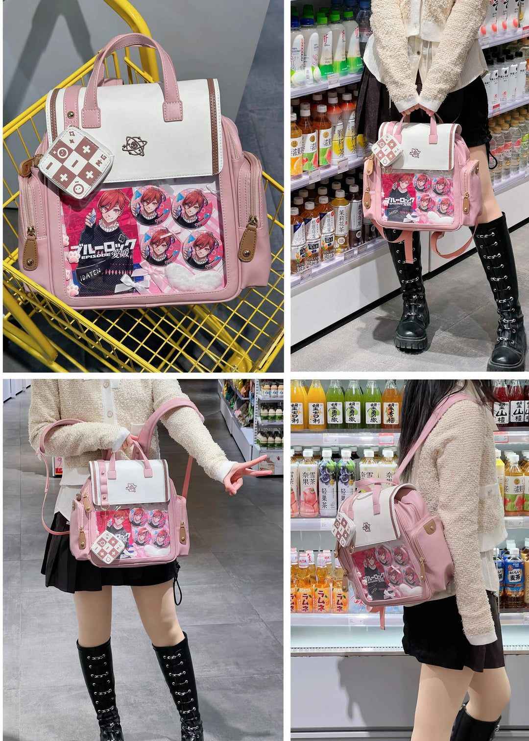 Kawaii Ita Bag School Backpack Large Capacity 35276:491852