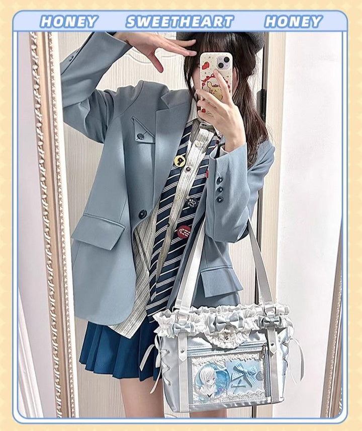 ACG Culture Satin Ita Bag Handle Bag, Removable Ribbon 43101:768407