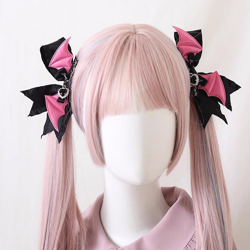 Jirai Kei Hair Clips Lolita Spice Girls Wing Hair Pins 22538:333114 22538:333114