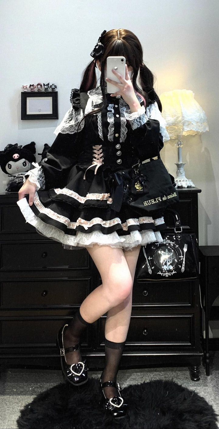Plaid Jirai Kei Skirt, Detachable Suspenders 43735:784085