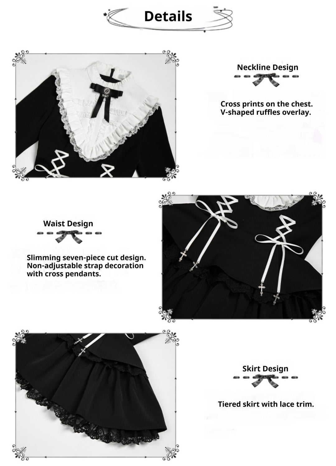 Ruffle Jirai Kei Dress | Shorts | Plush Doll Bag Each Sold Separately 42490:743509