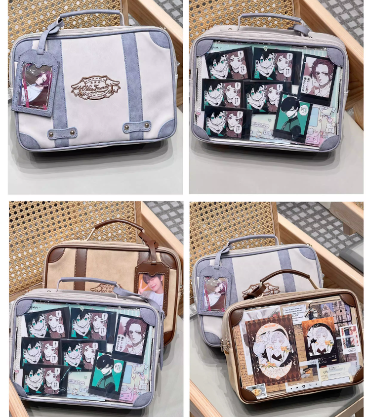 Kawaii Ita Bag Crossbody Shoulder Bag Vintage Square Bag 35278:491826