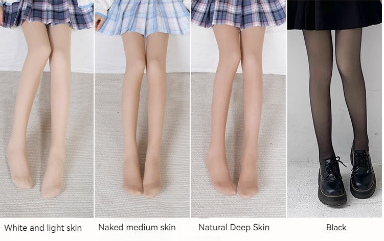 Black Tights Socks Fleece And Thickened 29524:354622 29524:354622