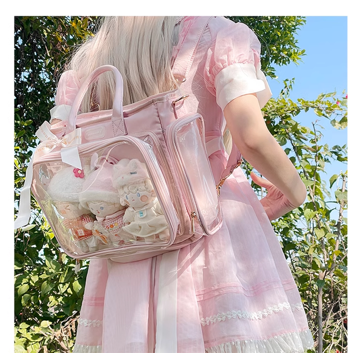 Lolita Fashion Ita Bag Large Capacity Doll Shoulder Bag 37644:609724