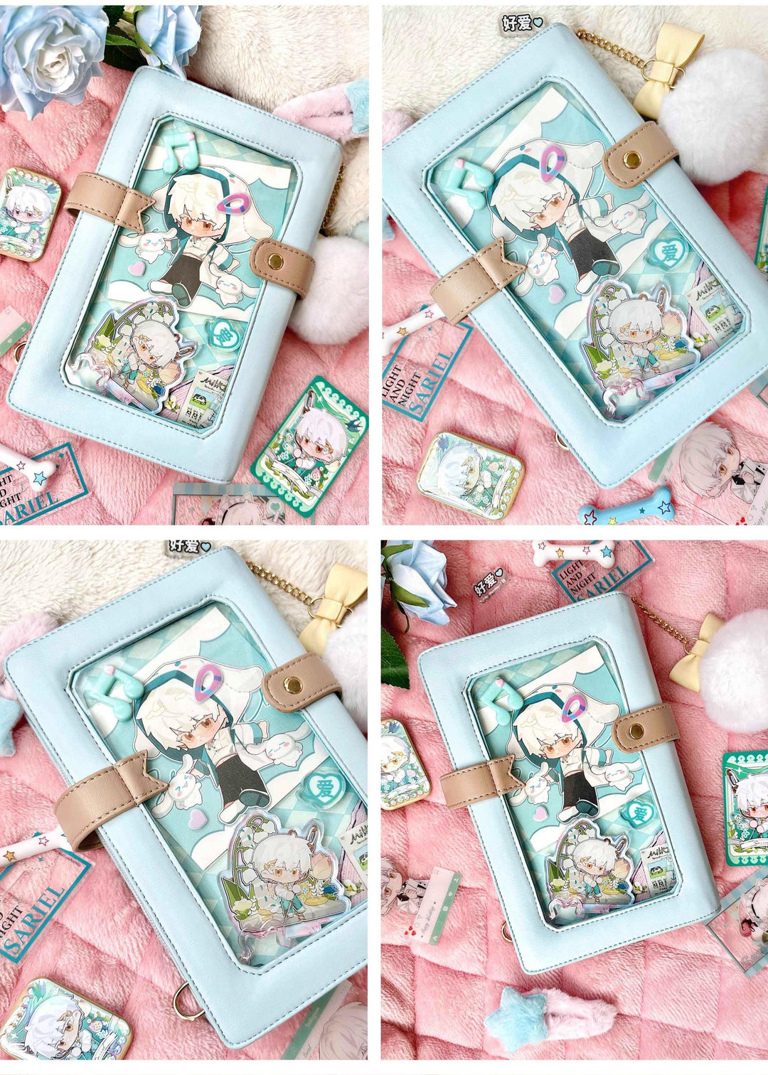Kawaii Ita Bag Diary Card Bag Small Capacity Crossbody Bag 41816:722730