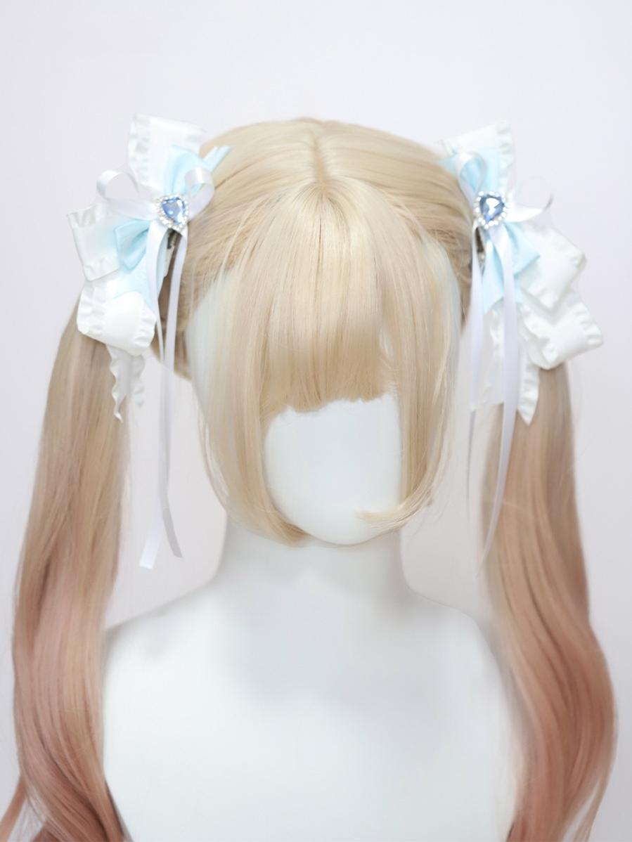 Jirai kei Hair Clip Fairy Butterfly Hair Accessory Ribbon Hairpin 35624:515538