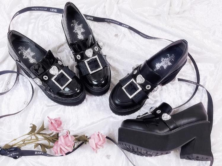 Jirai Kei Shoes Subculture Platform Shoes 35270:490608