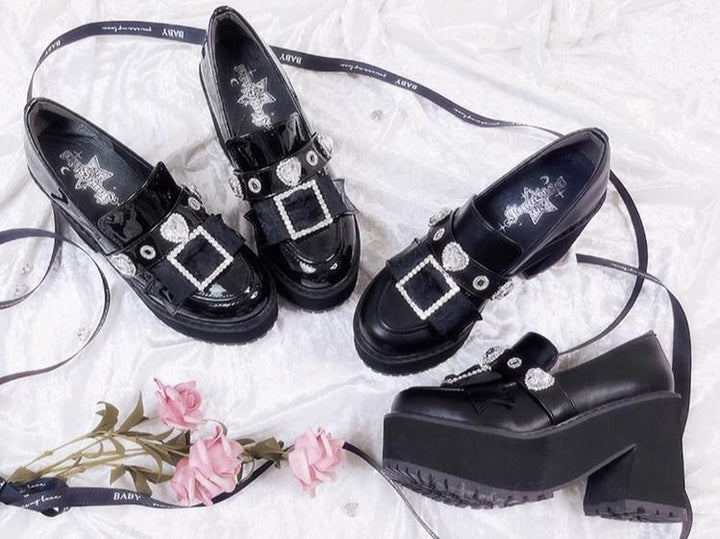 Jirai Kei Shoes Subculture Platform Shoes 35270:490608