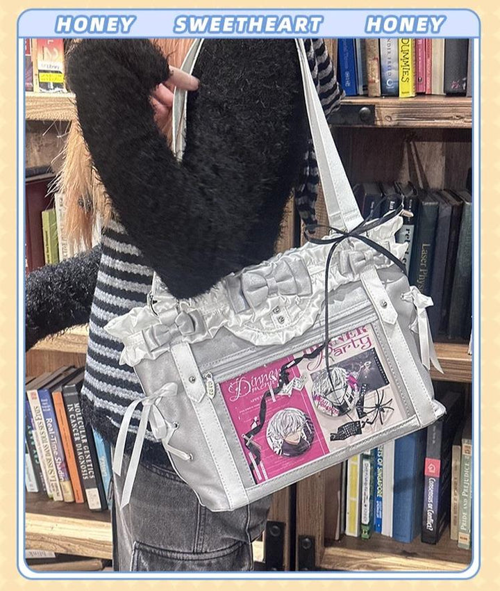 ACG Culture Satin Ita Bag Handle Bag, Removable Ribbon 43101:768405