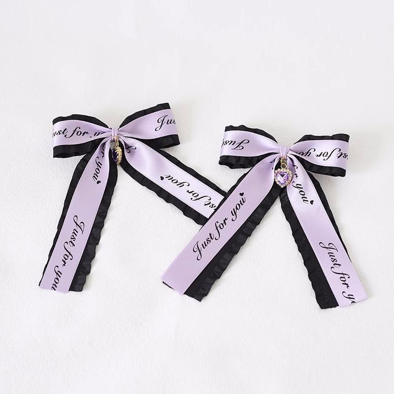 Jirai Kei Headwear Ryousangata Bow Hair Clip Multicolor 22544:333188
