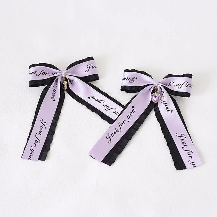 Jirai Kei Headwear Ryousangata Bow Hair Clip Multicolor 22544:333188