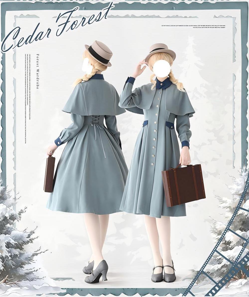 Classic Lolita Dress Forest Wardrobe Elegant Lolita Coat 40942:680876