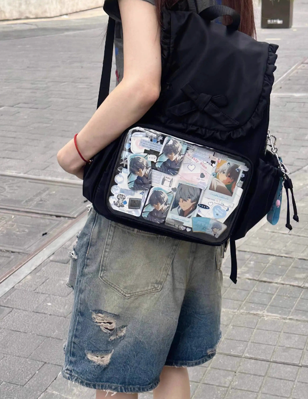 Kawaii Ita Bag Dual-Shoulder Backpack Bunny Ear Bag 40110:670710