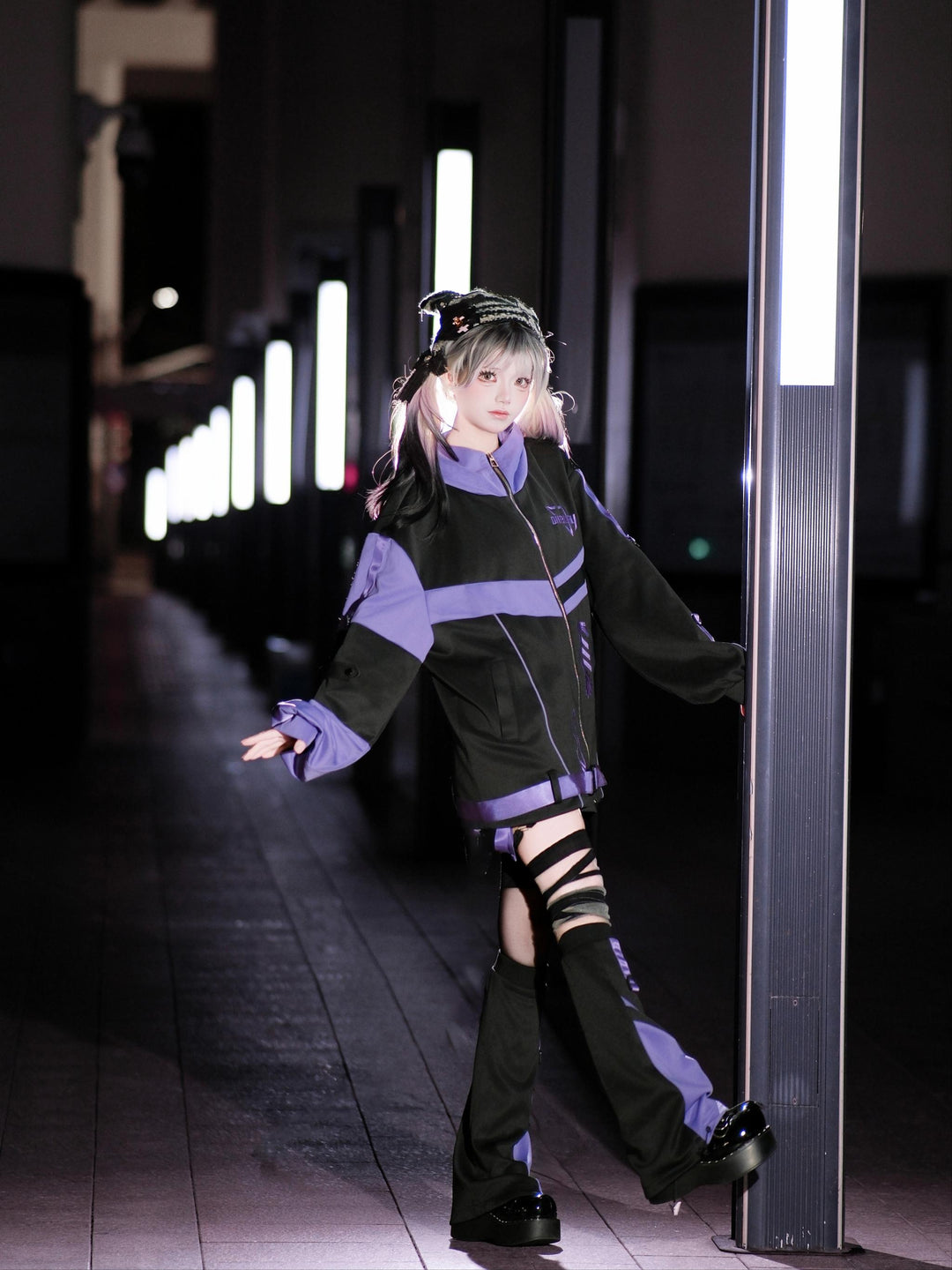Plus Size Tenshi Kaiwai Outfit, Jacket and Shorts 44120:796980