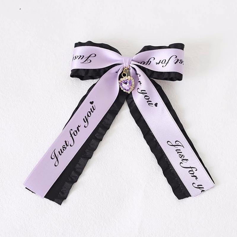 Jirai Kei Headwear Ryousangata Bow Hair Clip Multicolor 22544:333200