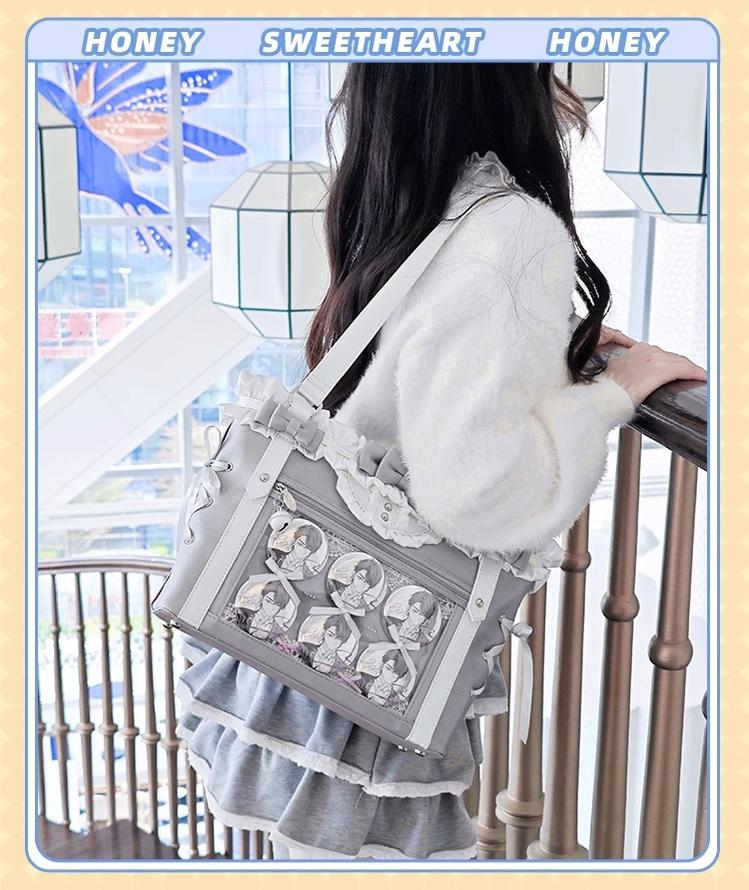 ACG Culture Satin Ita Bag Handle Bag, Removable Ribbon 43101:768409