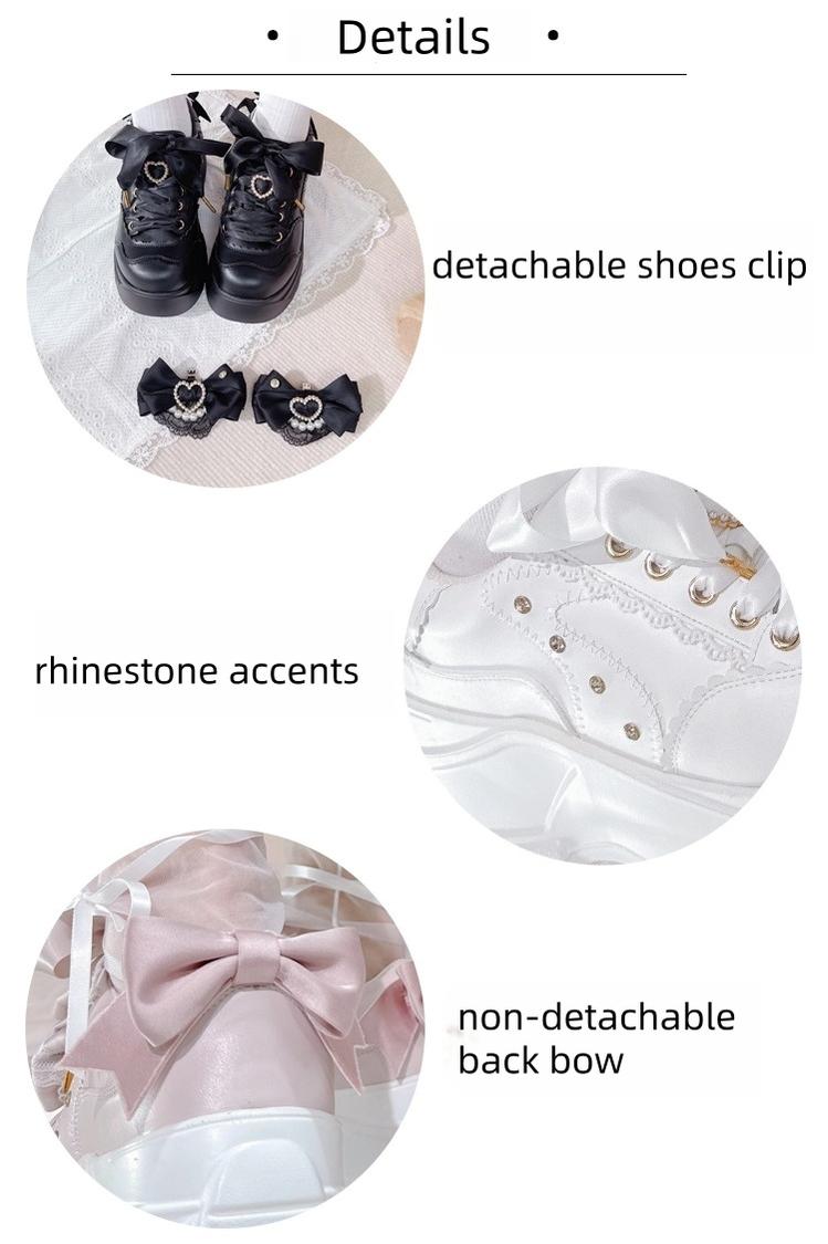 Jirai Kei Platform Shoes, Detachable Shoes Clip 43879:788366