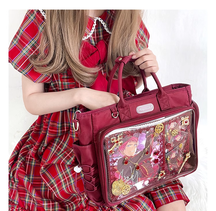 Lolita Fashion Ita Bag Large Capacity Doll Shoulder Bag 37644:609698