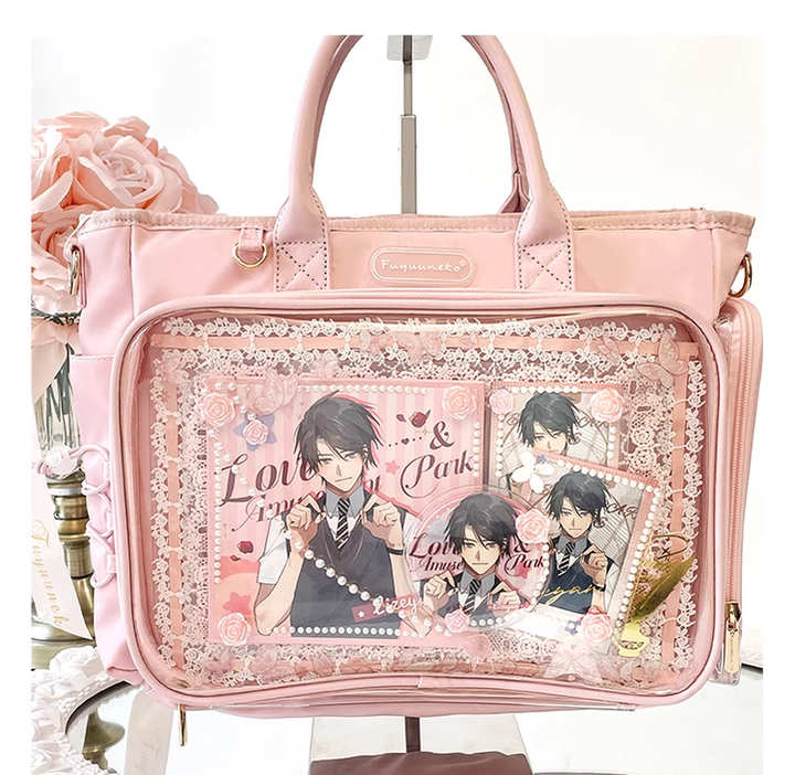 Lolita Fashion Ita Bag Large Capacity Doll Shoulder Bag 37644:609756