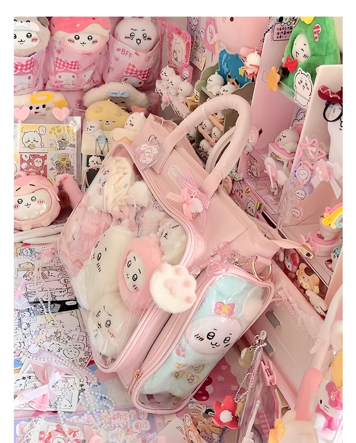 Lolita Fashion Ita Bag Large Capacity Doll Shoulder Bag 37644:609712