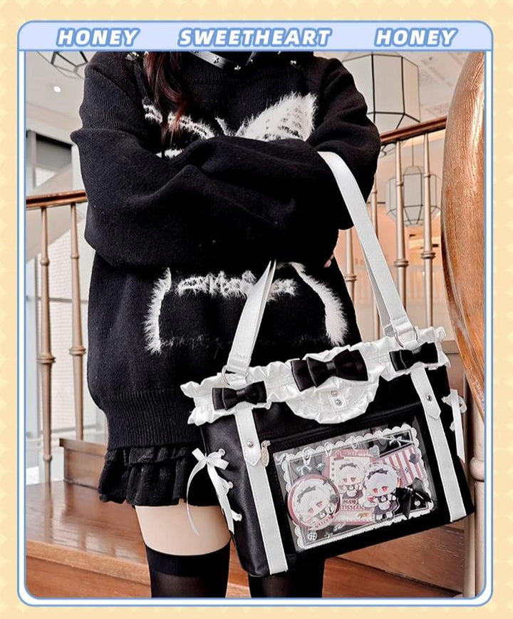 ACG Culture Satin Ita Bag Handle Bag, Removable Ribbon 43101:768413