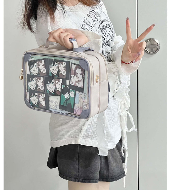 Kawaii Ita Bag Crossbody Shoulder Bag Vintage Square Bag 35278:491830
