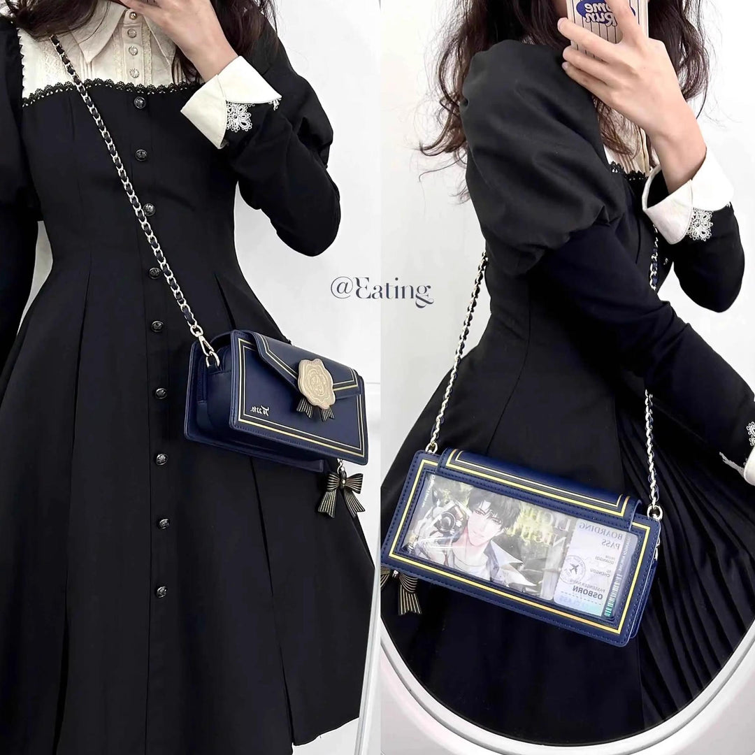 Kawaii Ita Bag Rose Envelope Shaped Crossbody Chain Itabag 38030:582030