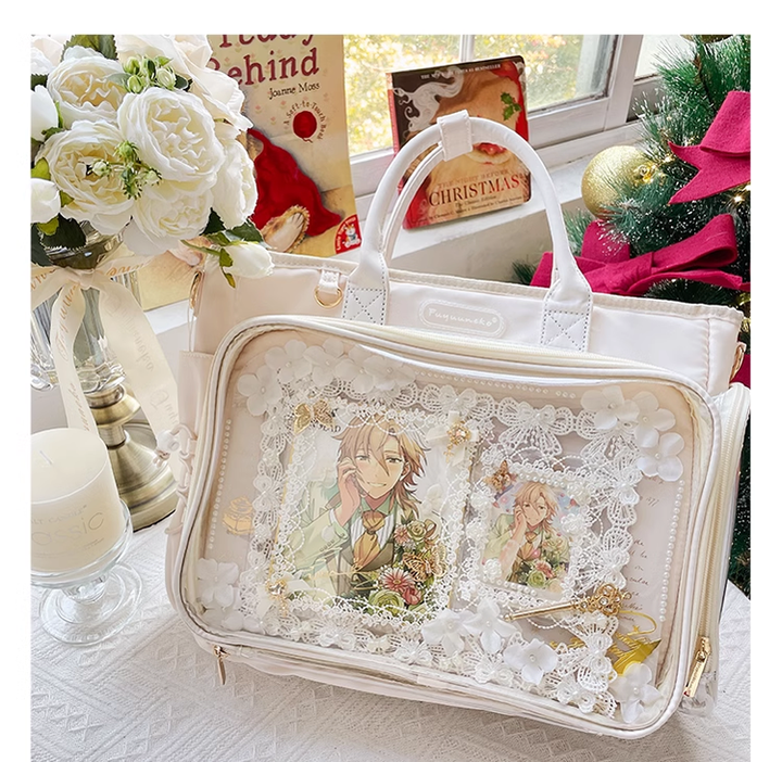 Lolita Fashion Ita Bag Large Capacity Doll Shoulder Bag 37644:609736