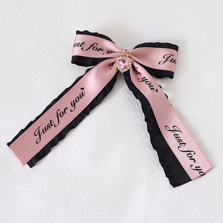 Jirai Kei Headwear Ryousangata Bow Hair Clip Multicolor 22544:333194