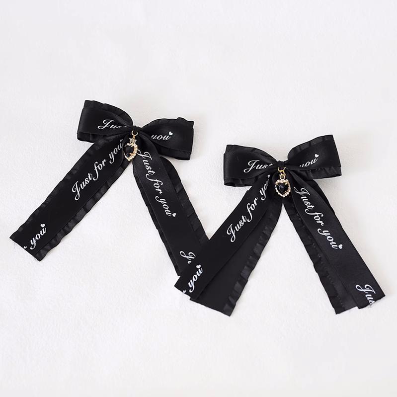 Jirai Kei Headwear Ryousangata Bow Hair Clip Multicolor 22544:333190