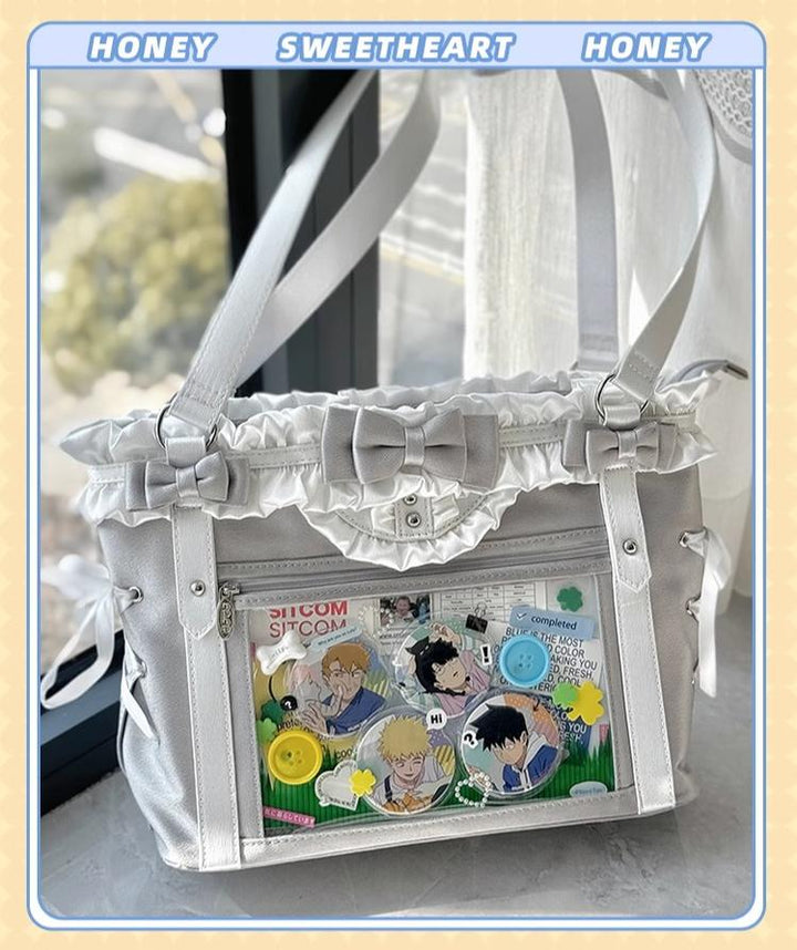 ACG Culture Satin Ita Bag Handle Bag, Removable Ribbon 43101:768428
