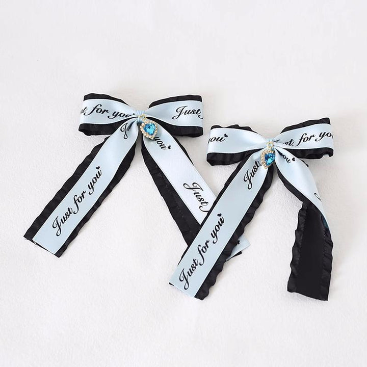 Jirai Kei Headwear Ryousangata Bow Hair Clip Multicolor 22544:333210
