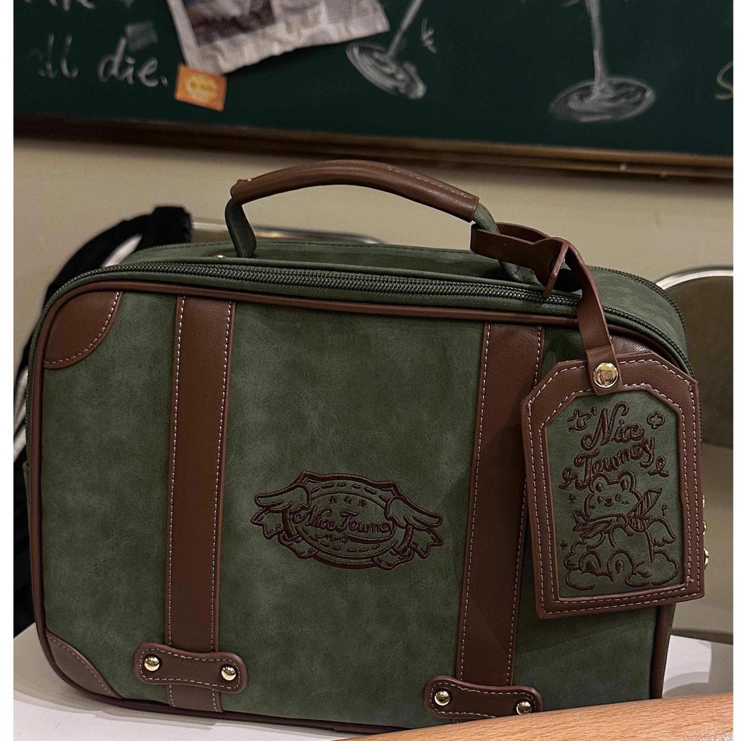 Kawaii Ita Bag Crossbody Shoulder Bag Vintage Square Bag 35278:491798