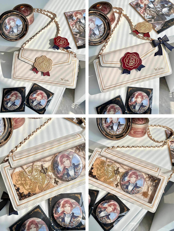 Kawaii Ita Bag Rose Envelope Shaped Crossbody Chain Itabag 38030:582036