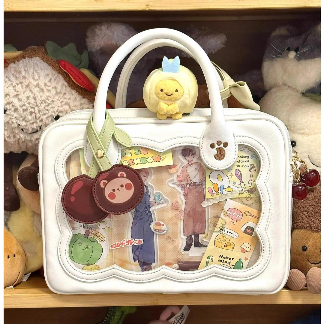 Kawaii Ita Bag Bow Bag Cherry Bear Cookie Crossbody Bag 21908:366936
