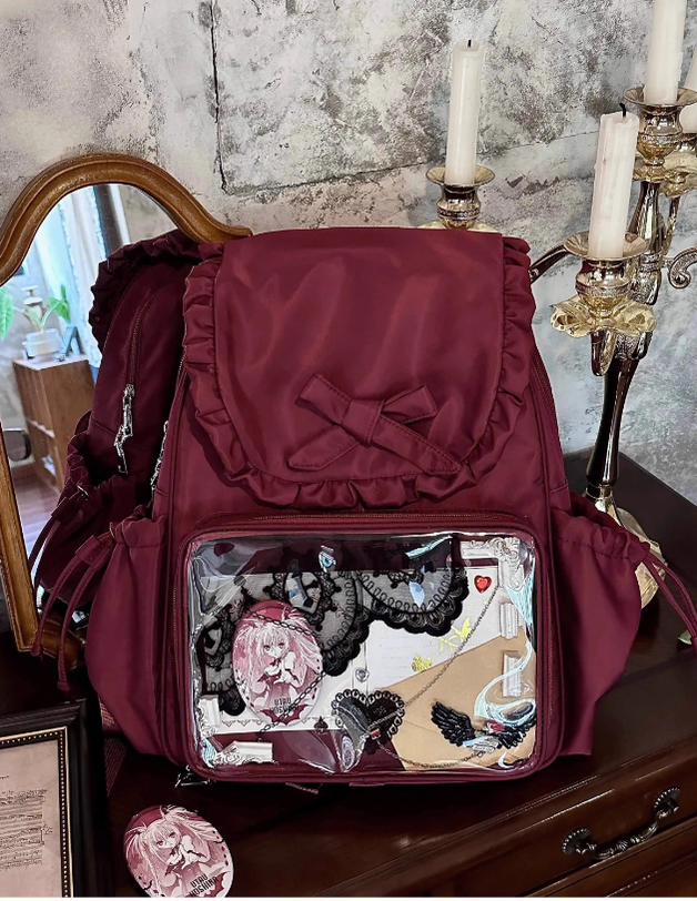 Kawaii Ita Bag Dual-Shoulder Backpack Bunny Ear Bag 40110:670668
