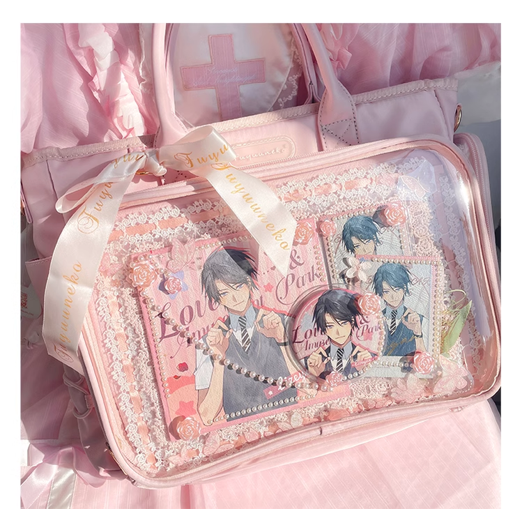Lolita Fashion Ita Bag Large Capacity Doll Shoulder Bag 37644:609772