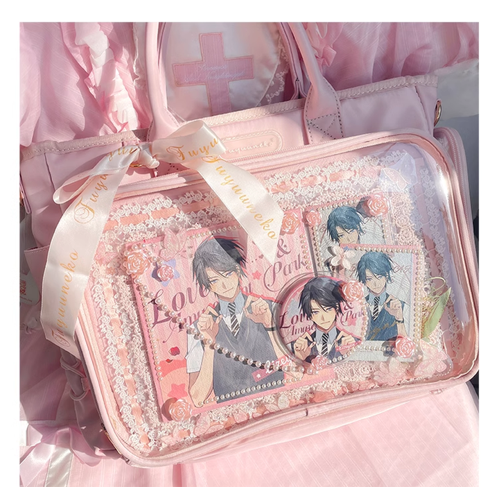 Lolita Fashion Ita Bag Large Capacity Doll Shoulder Bag 37644:609772
