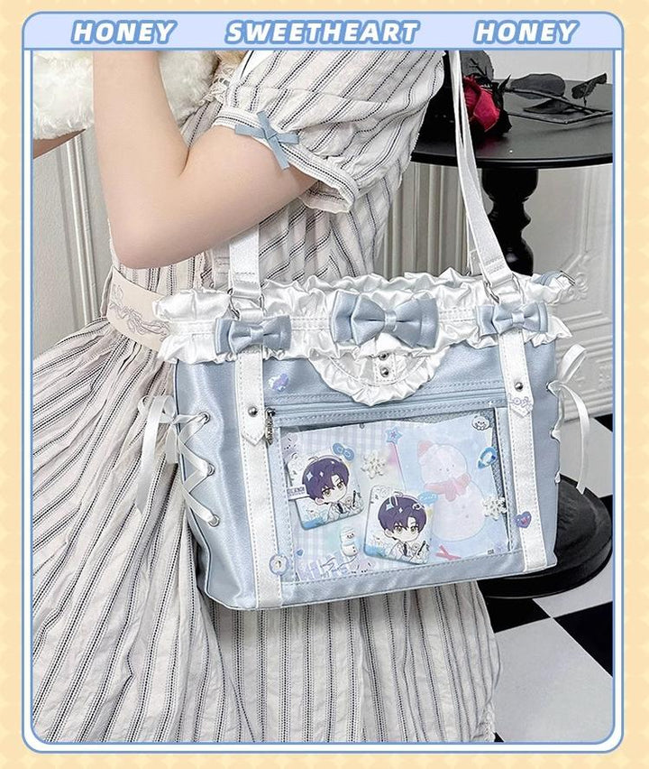 ACG Culture Satin Ita Bag Handle Bag, Removable Ribbon 43101:768406