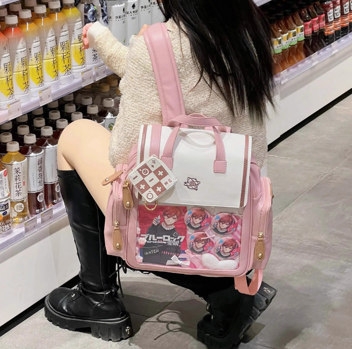 Kawaii Ita Bag School Backpack Large Capacity 35276:491954